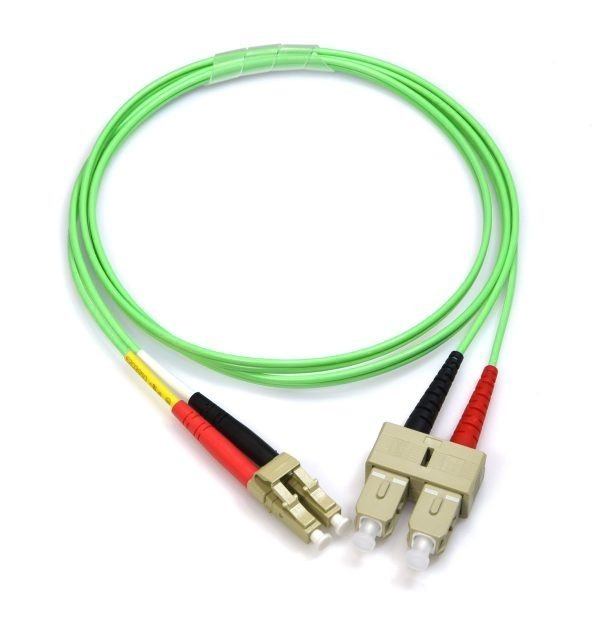 iFiber Optix LC to SC Multimode OM5 Ultra Fiber Cable
